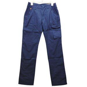 Timberland PRO Size 8 Tall Straight Fit Womens Work Pants Blue Durable